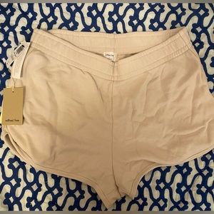 Aritzia Free Terry 2” Shorts. Color: Pumice Grey. Condition: New With Tags.